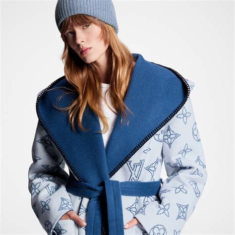 louis vuitton hooded wrap coat price|reversible long hooded wrap coat.